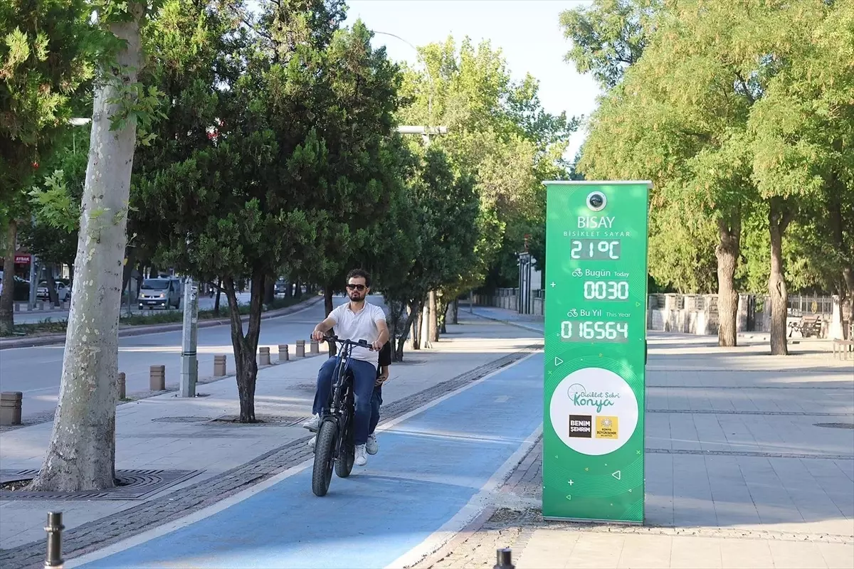 Konya’da Bisiklet Sayaç Uygulaması BİSAY Hayata Geçti