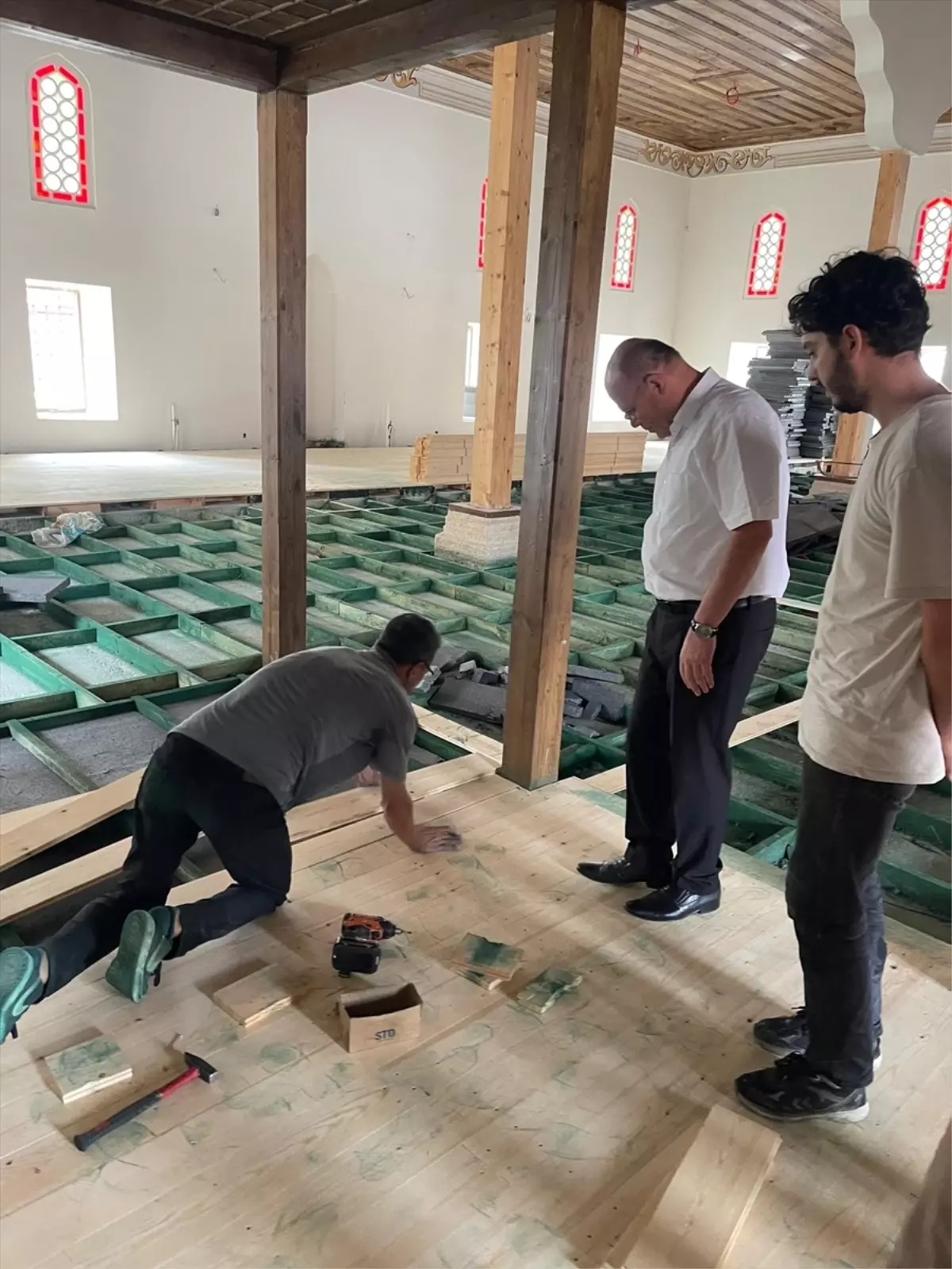 Muradiye Camisi’nde Restorasyon Devam Ediyor