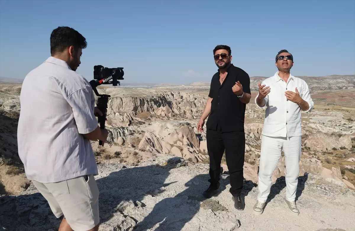 Rafet El Roman Kapadokya’da Klip Çekiyor