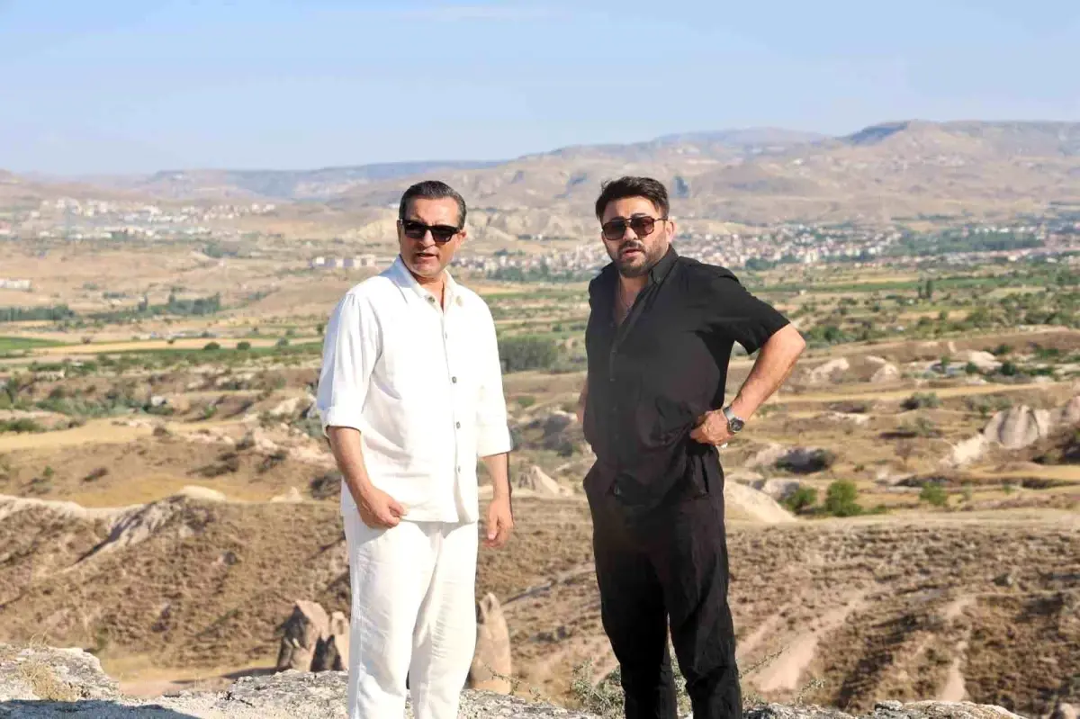 Rafet El Roman Kapadokya’da Klip Çekti
