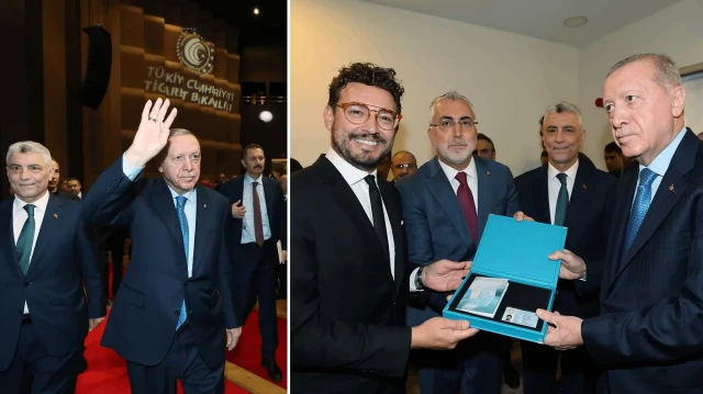 Cumhurbaşkanı Erdoğan’ın elinden aldı: İtalyan Şef Danilo Zanna’ya ‘Turkuaz Kart’ verildi