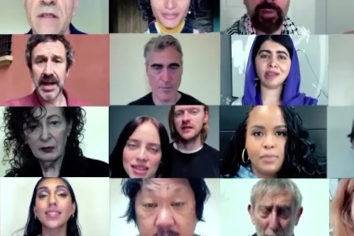 Dünyaca ünlü isimlerden Filistin için ortak ateşkes çağrısı