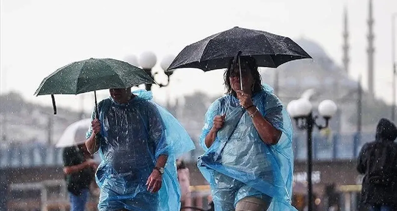 Meteoroloji uyardı: Pazartesi ve salı günü sağanak yağış geliyor