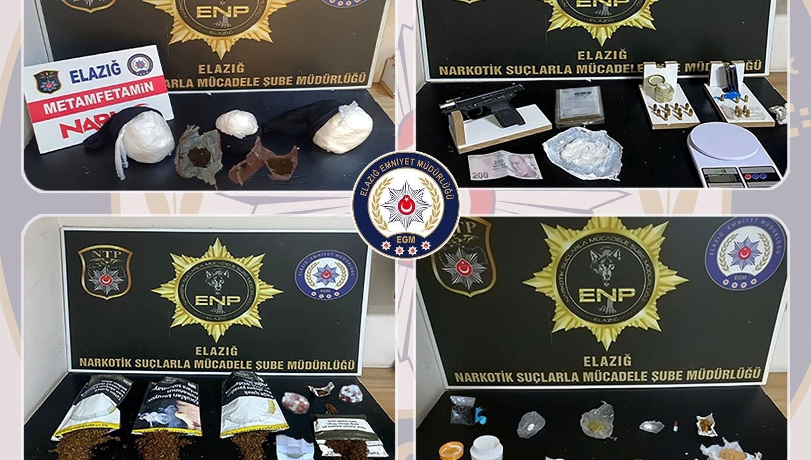 Elazığ’daki uyuşturucu operasyonunda tutuklama
