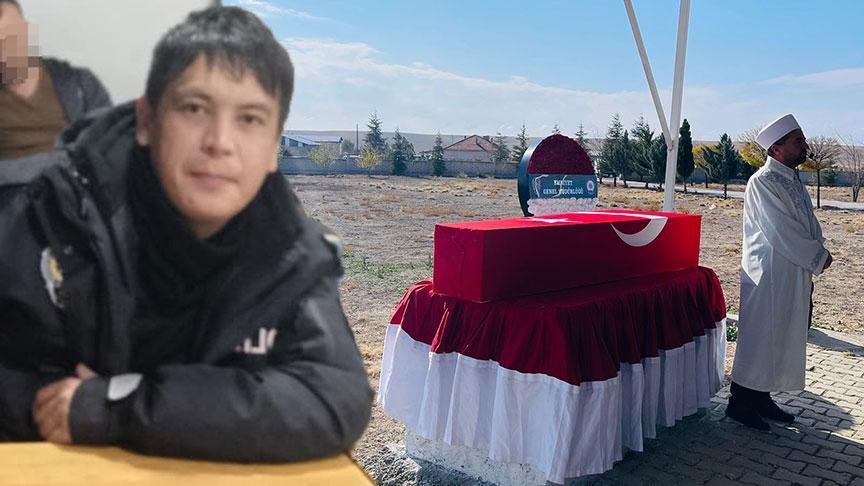 6 gün sonra cansız bedeni bulunan polis memuru son yolculuğuna uğurlandı