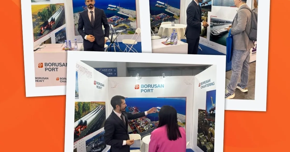Borusan Port 2025 WIFFA Expo’da Entegre Lojistik Çözümleriyle Dikkatleri Üzerine Çekti