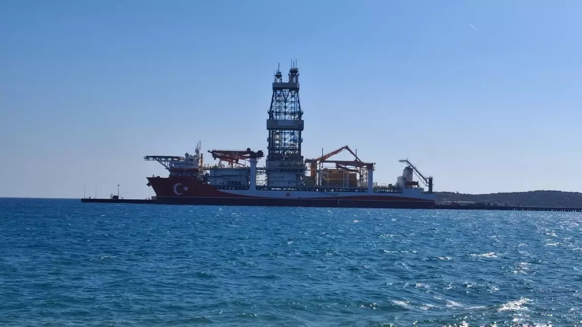 Mersin’e Yeni Sondaj Gemisi Geldi