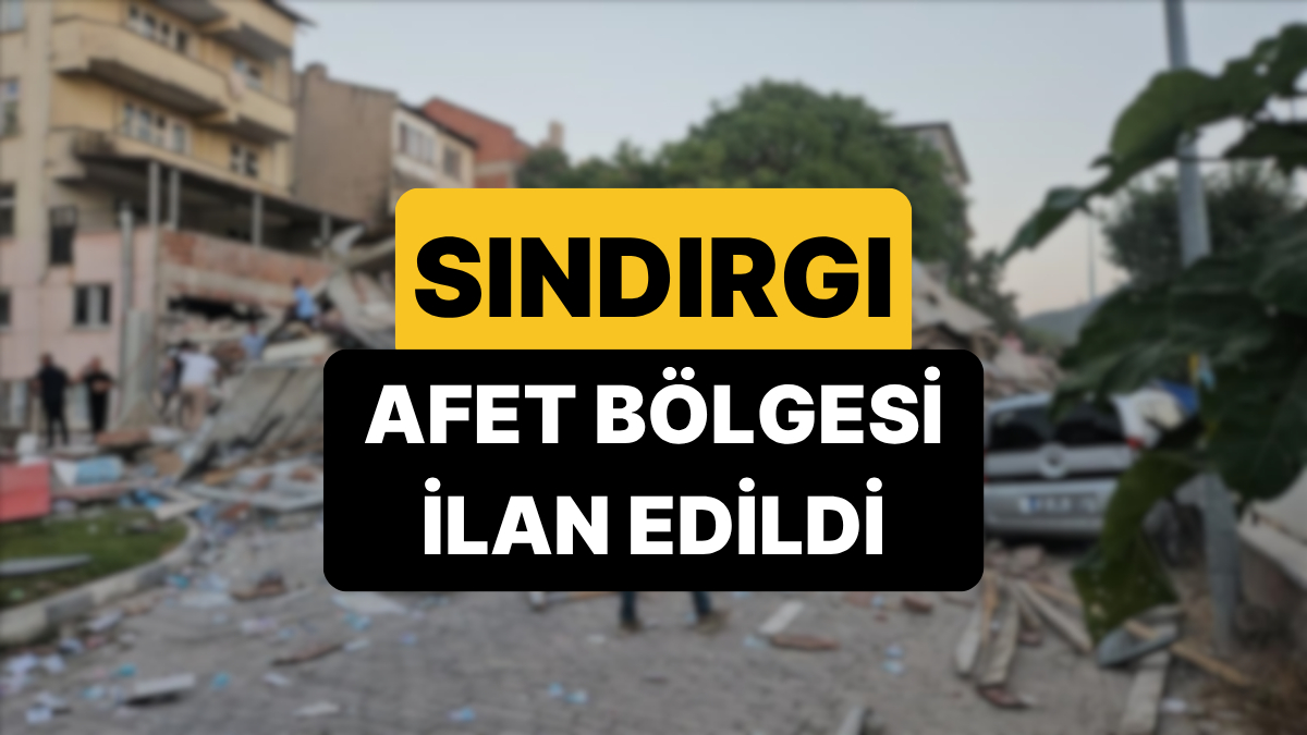 Üst Üste Depremler Yaşayan Balıkesir’in Sındırgı İlçesi Afet Bölgesi İlan Edildi