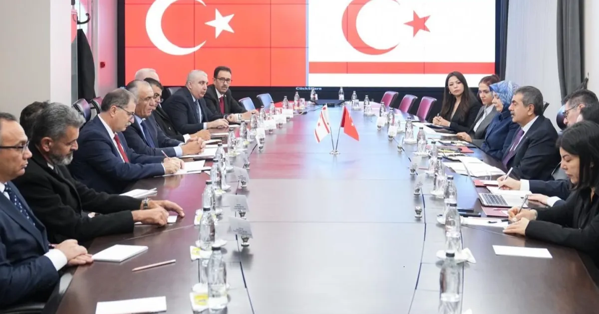 Bakan Tekin, KKTC’li mevkidaşını ağırladı