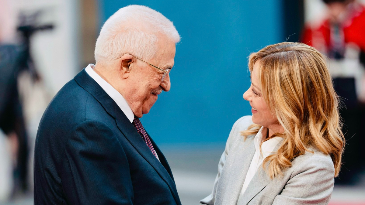 Filistin Devlet Başkanı Abbas, İtalya Başbakanı Meloni ile görüştü