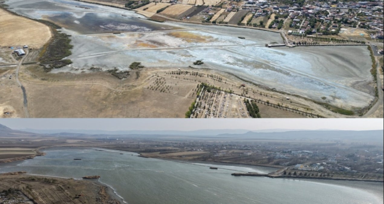 Kasım yağışları, Ulaş Gölü’ne ‘ilaç’ oldu