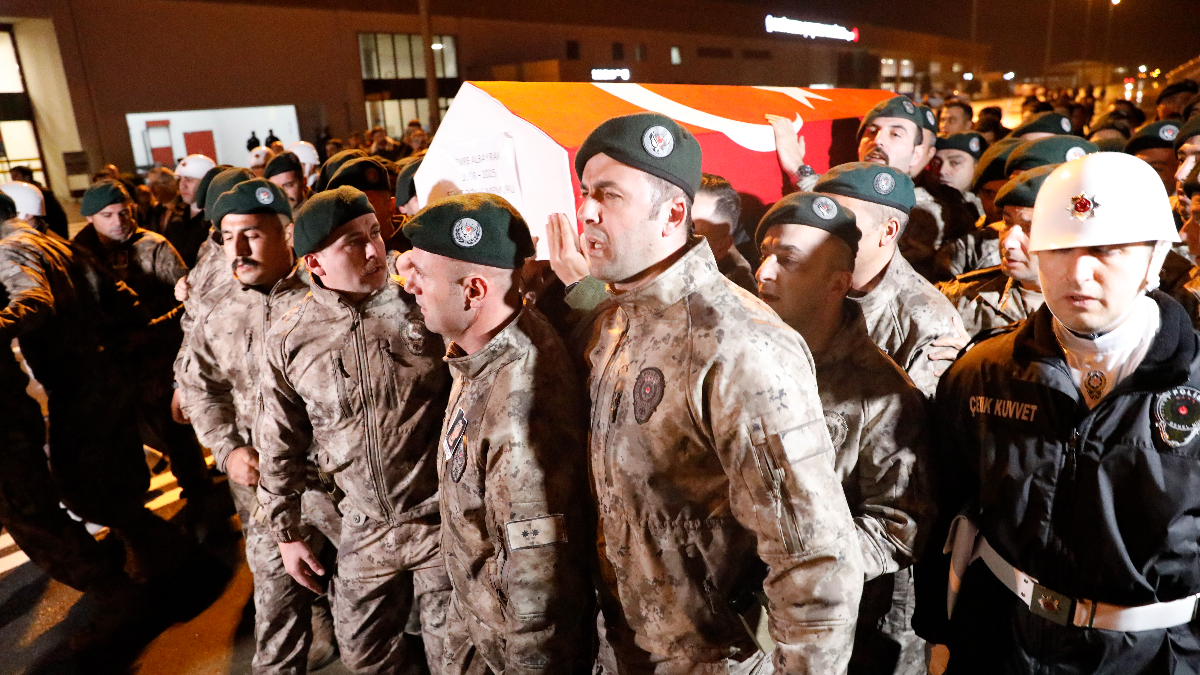 Şehit Özel Harekat Polisi Emre Albayrak’ın naaşı Samsun’a getirildi