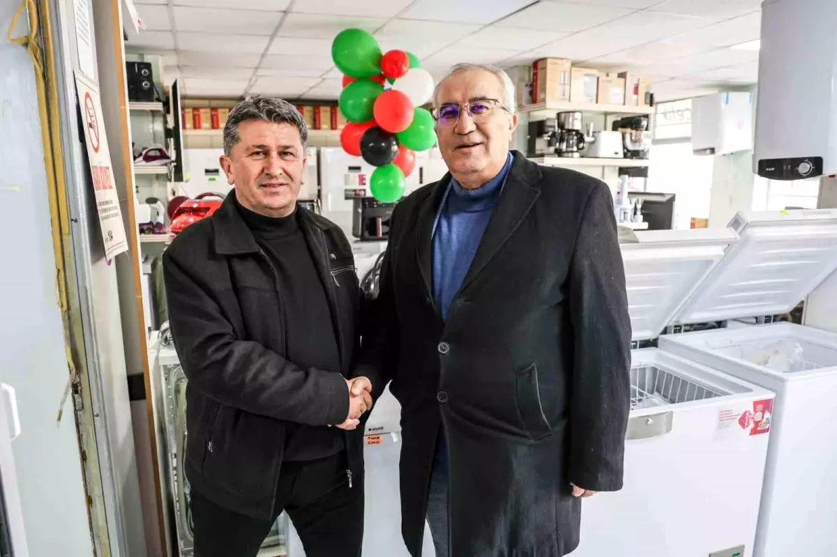 Başkan Arslan Çameli esnafı ile bir araya geldi